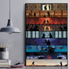 SW 9 Movies Canvas Wall Art
