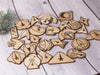 Starfleet Insignia Collection Laser Engraved Wood Ornaments/Keychains