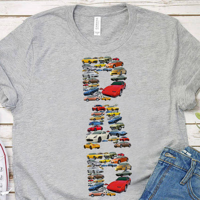 Z-CAR DAD T-SHIRT - A Special Gift For Z Dads