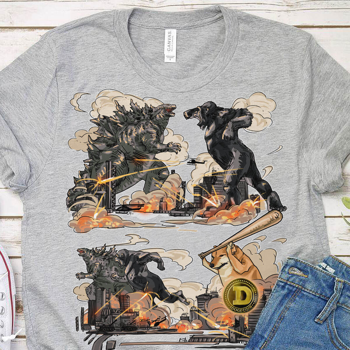 Doge Is The Real King T-shirt