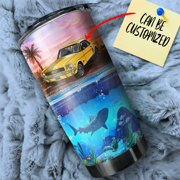 Personalized Car Tumbler - Stainless Steel Tumbler For Car Enthusiasts -  TrendySweety