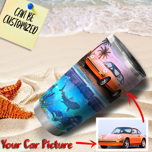 Personalized Car Tumbler - Stainless Steel Tumbler For Car Enthusiasts -  TrendySweety