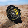 CV Wheel Premium Leather Watch