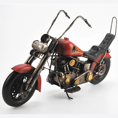 Motorcycle Antique Vintage Metal Craft Model