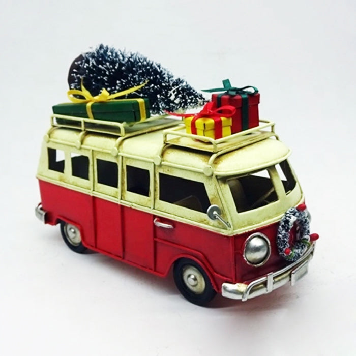 Kombi with Christmas Tree and Gifts Vintage Model