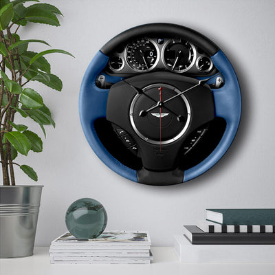 Aston Martin Steering Wheel Wall Clock