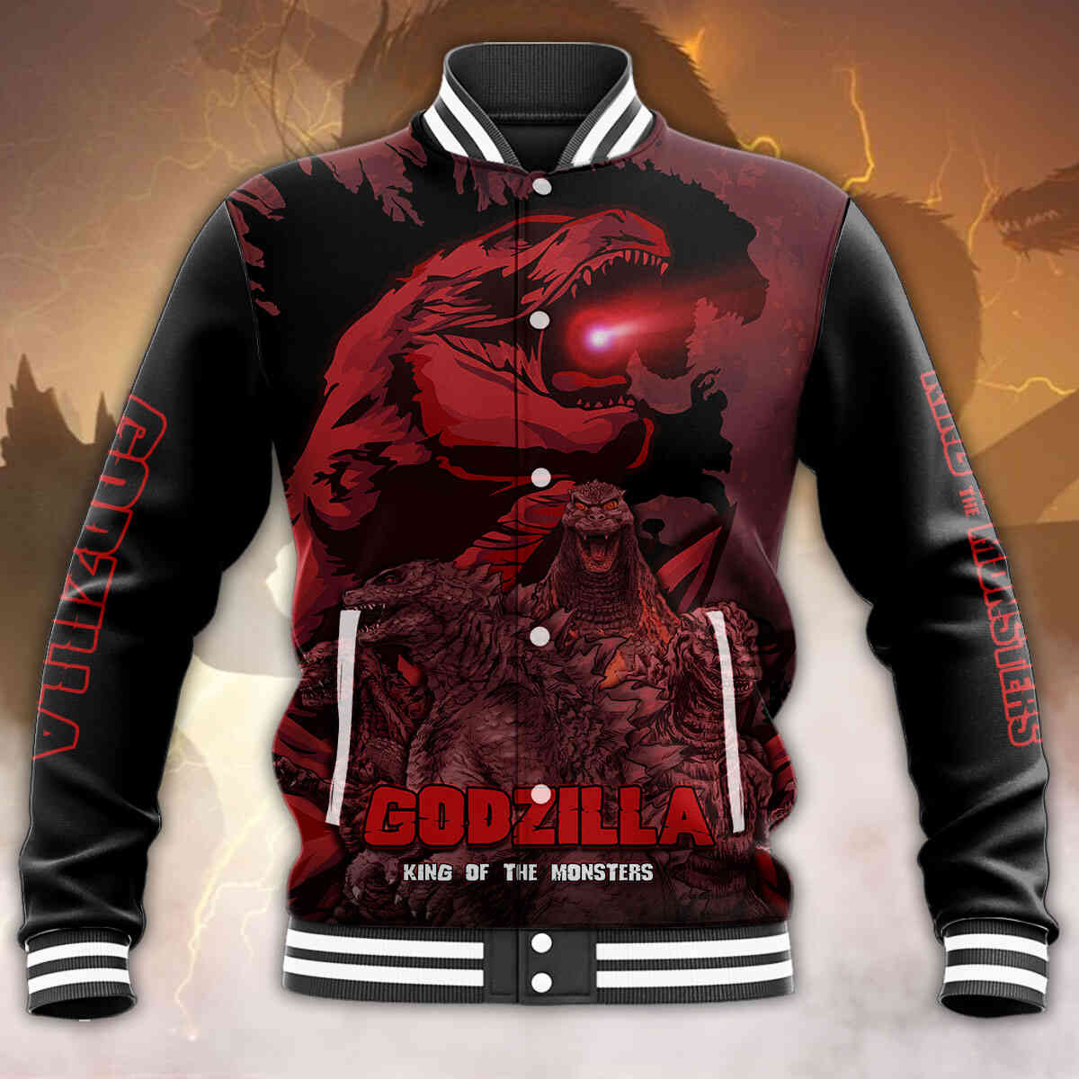 Godzilla on sale zip hoodie