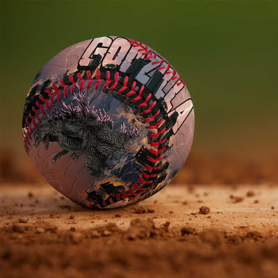 Special Handcrafted Godzilla Baseball