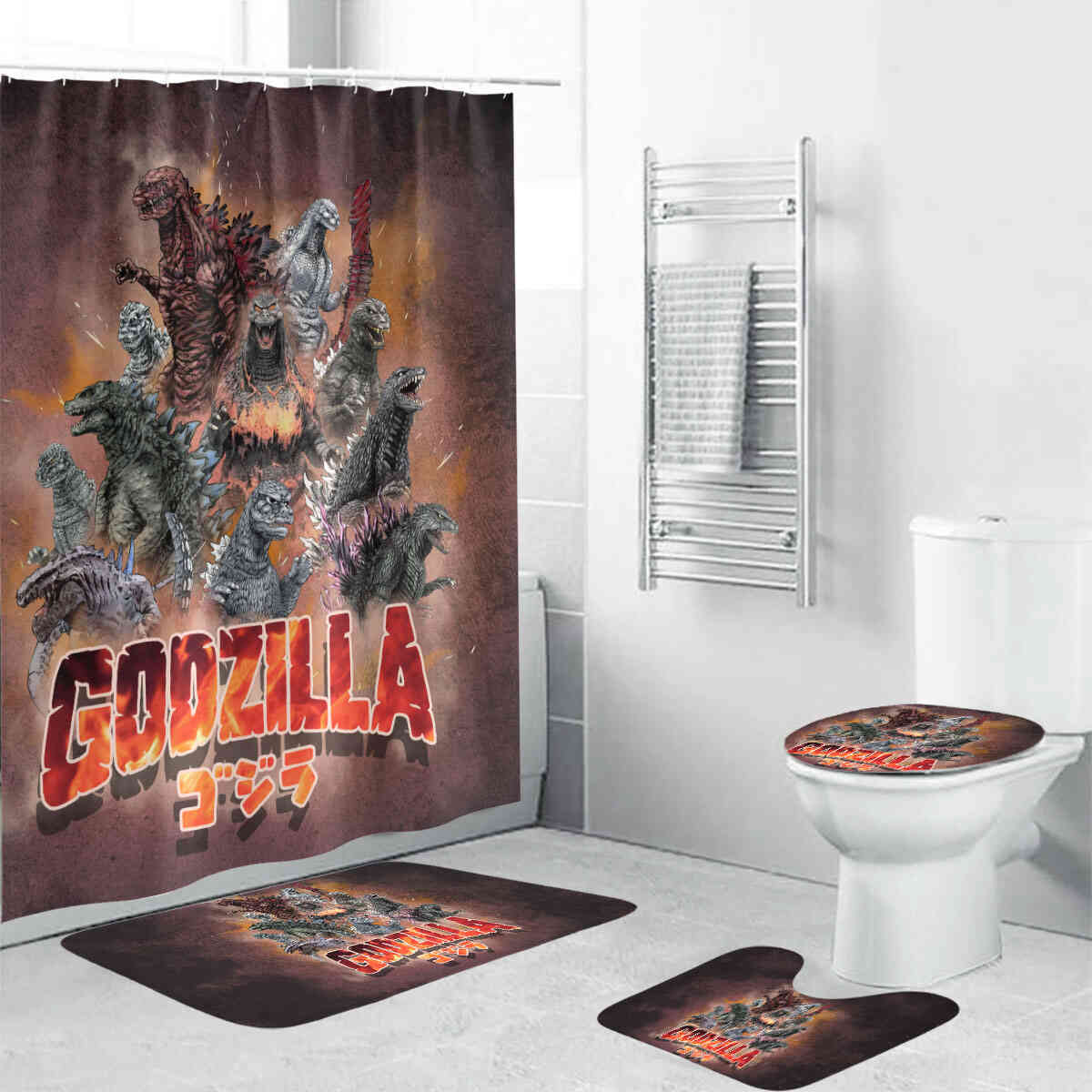 Godzilla Art Tumbler - Stainless Steel Vacuum Insulated Tumbler For Go -  TrendySweety