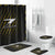 Z-car Bathroom Mat Set and Shower Curtain