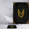 Firebird Bathroom Mat Set and Shower Curtain