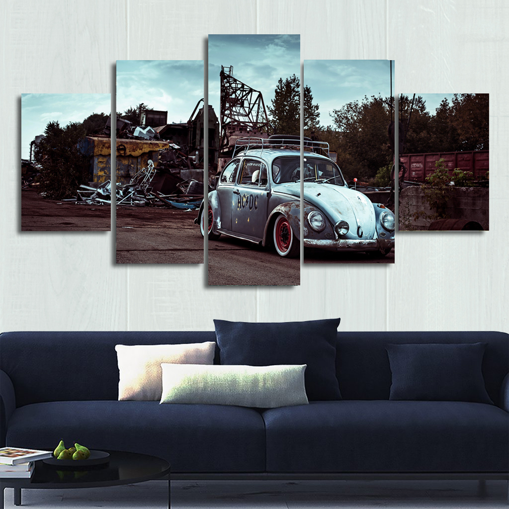 Beetle Canvas Wall Art