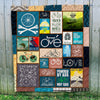 Bicycling Art Quilt