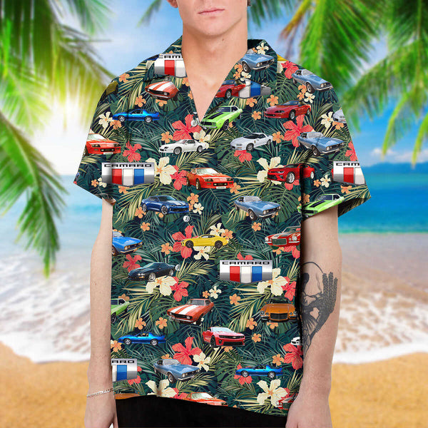 Camaro Collection Art Hawaiian Shirt V2 - TrendySweety