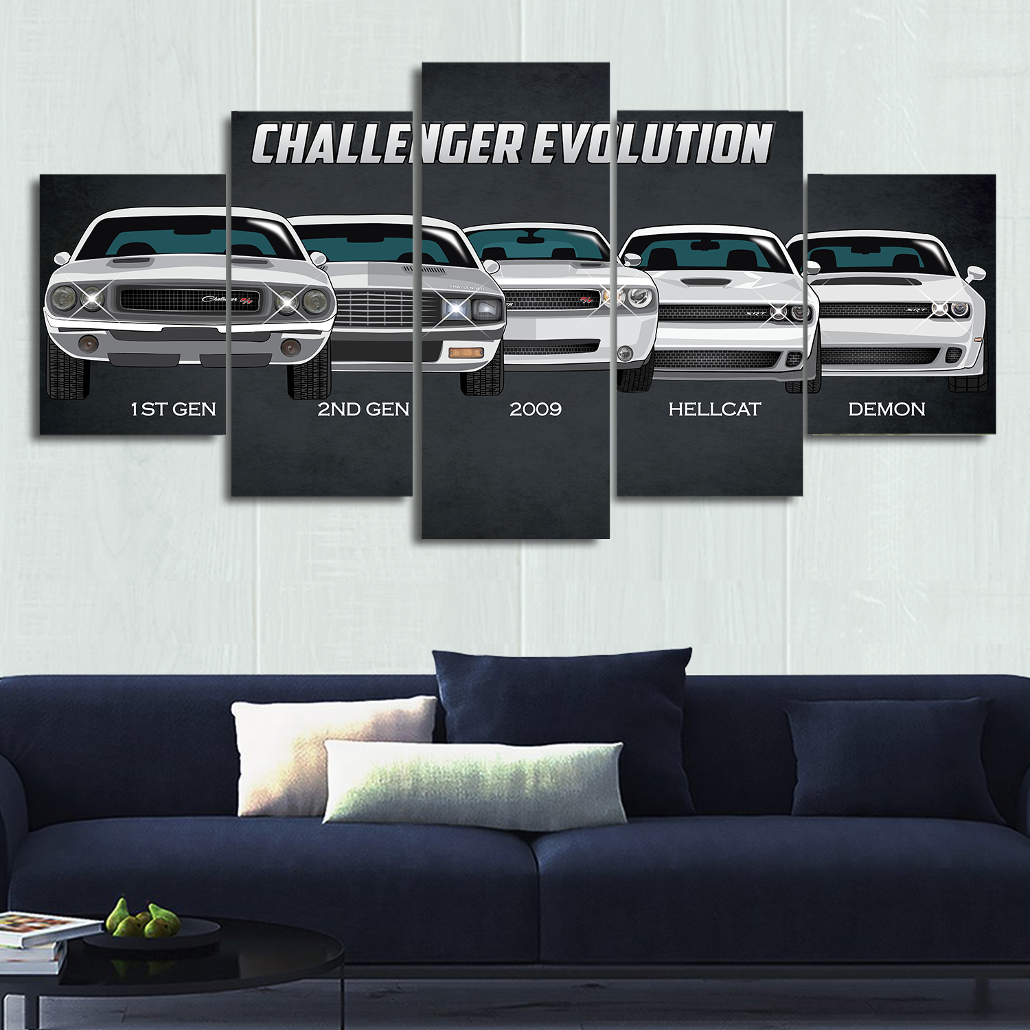 Challenger Canvas Wall Art