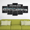 Pontiac GTO Evolution Canvas Wall Art