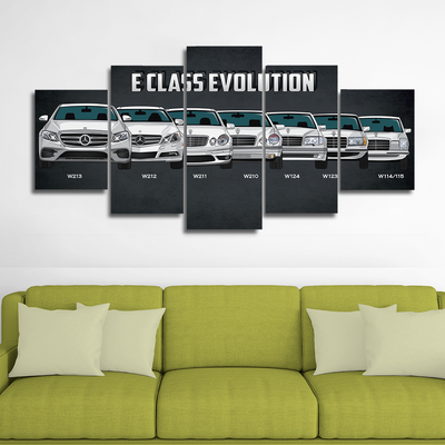 E-Class Evolution Canvas Wall Art