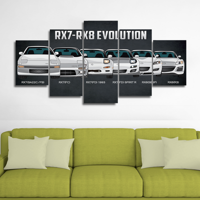 RX7/RX8 Canvas Wall Art