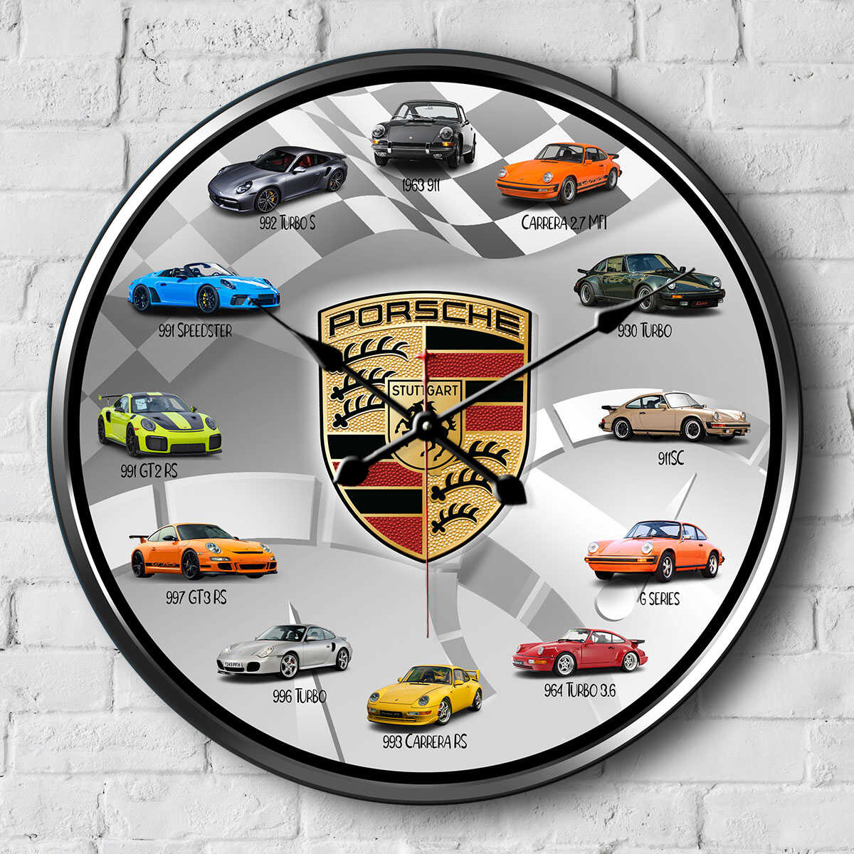 911 History Collection Art Wall Clock