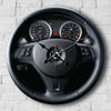 B.M.W Steering Wheel Wall Clock