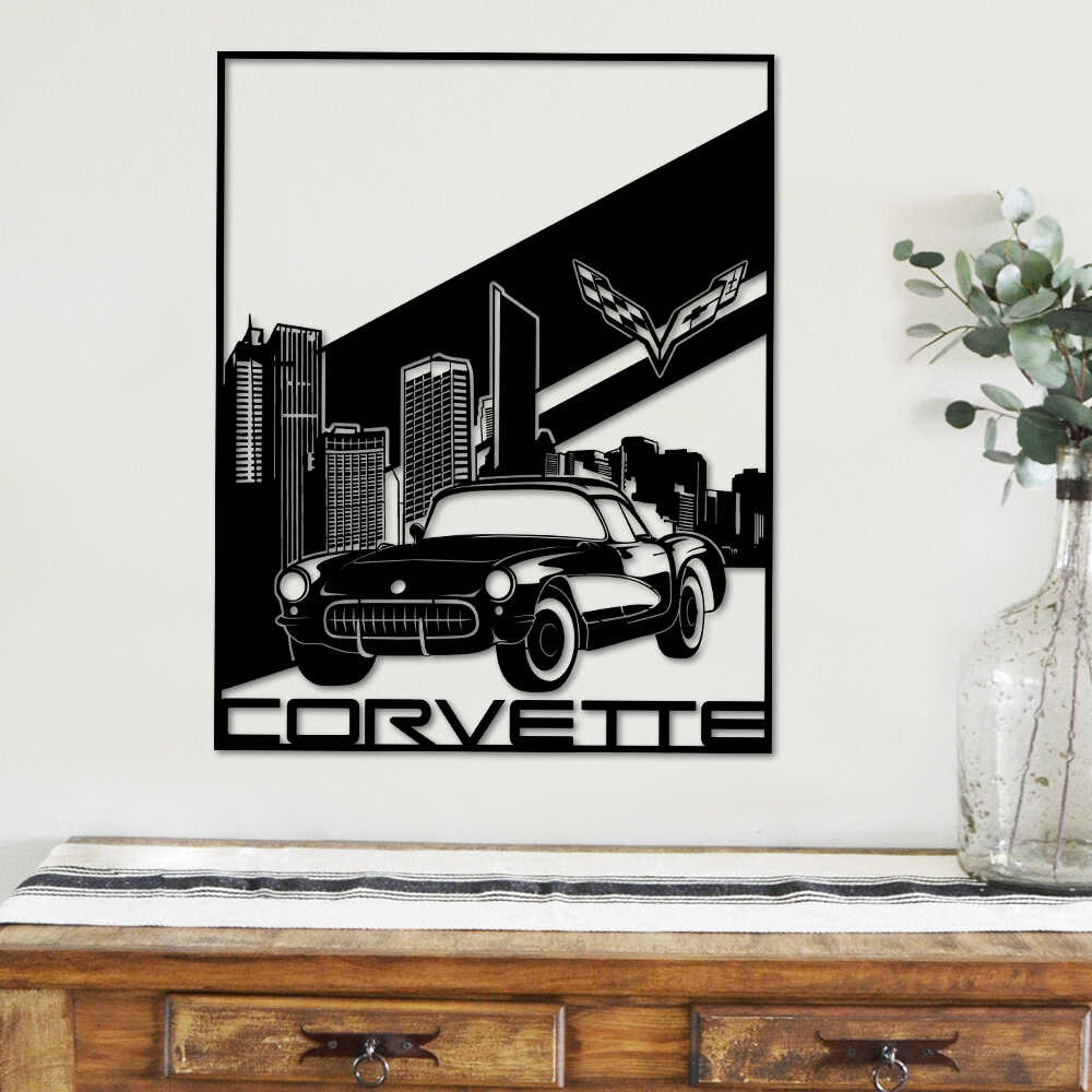 CV Decorative Wall Art Cut Metal Sign