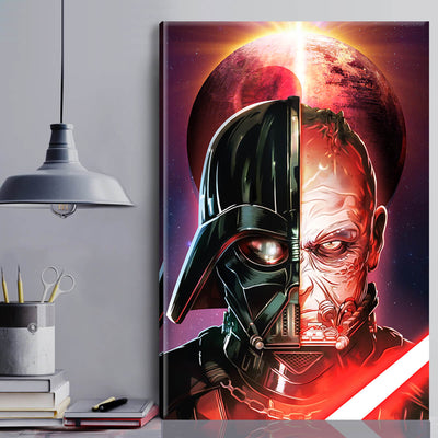 Darth Vader Double-Face Canvas Wall Art
