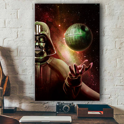 Vader & Death Star Canvas Wall Art