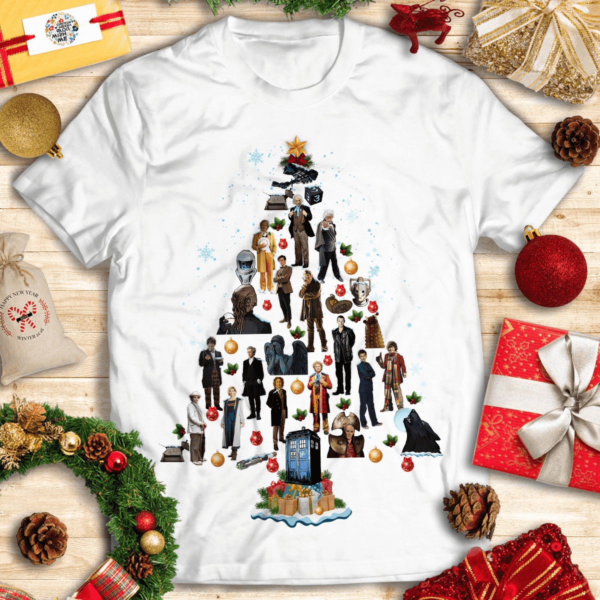 Doctor Who Christmas T-shirt