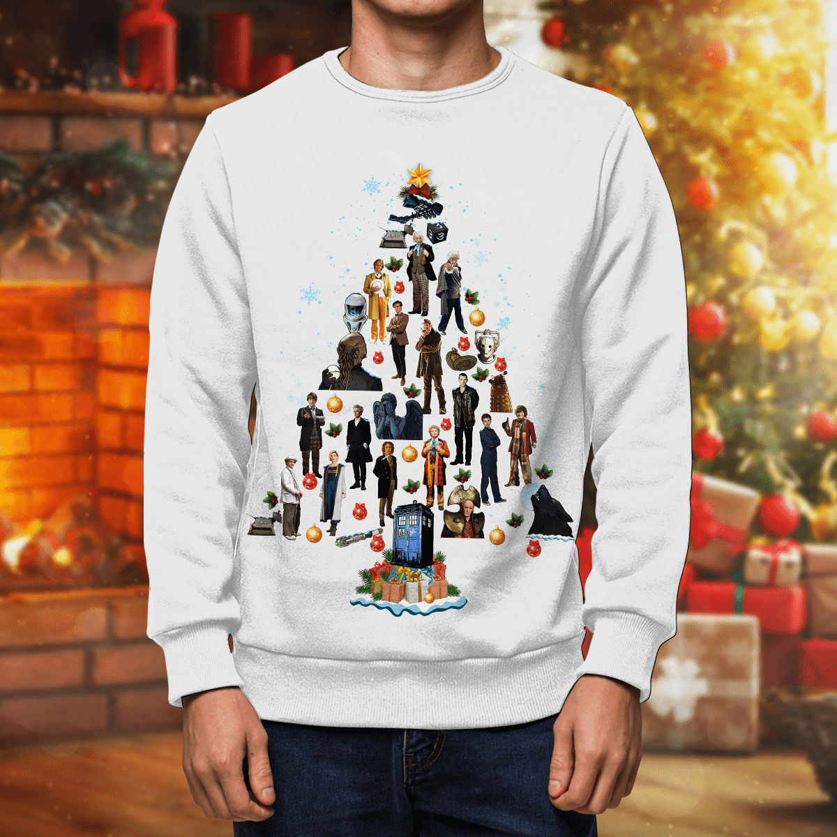 Doctor Who Christmas Sweatshirt