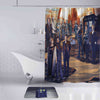 The Doctors Collection Bathroom Mat Set and Shower Curtain