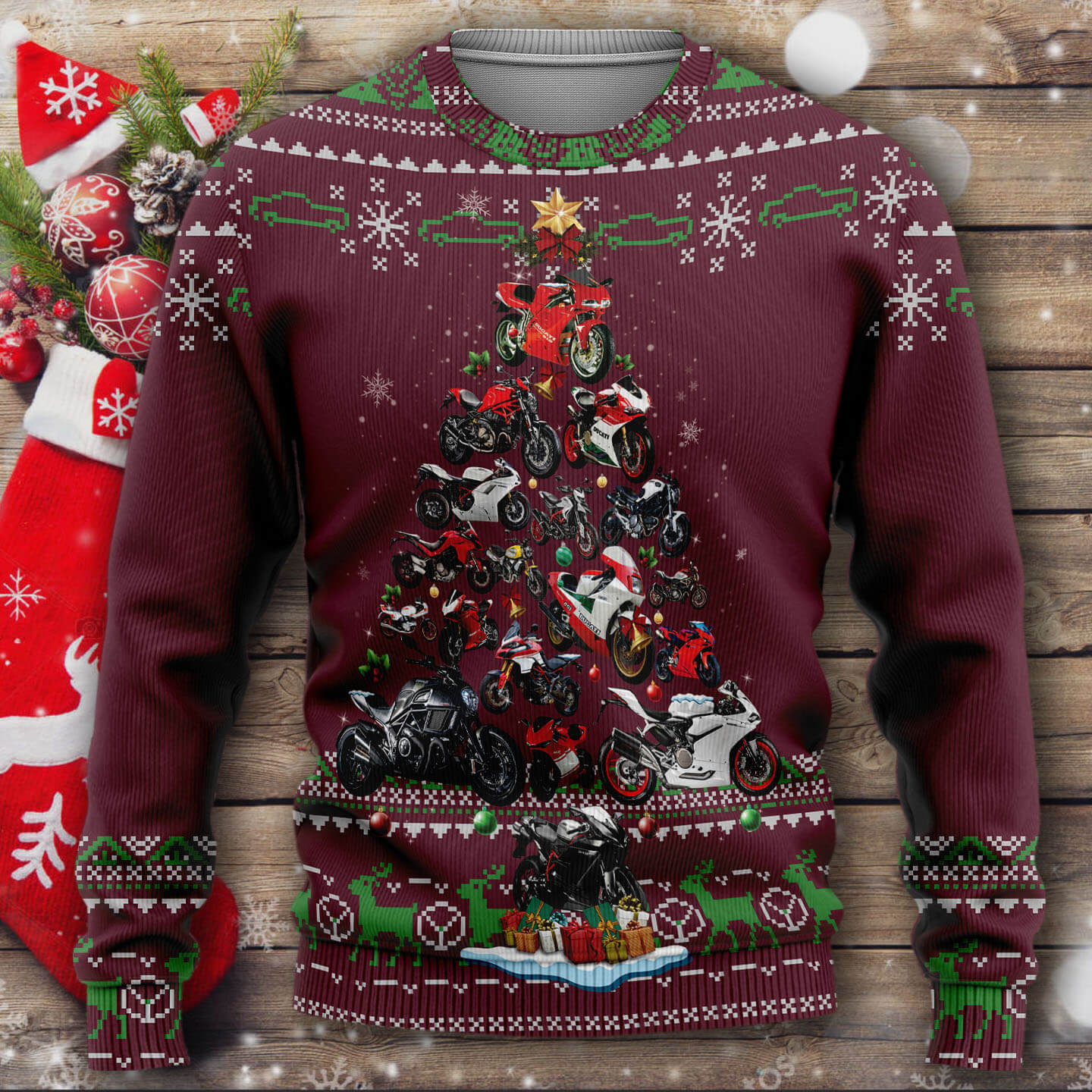 Ducati Christmas Sweater