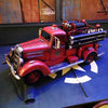 Vintage Metal Craft Fire Truck