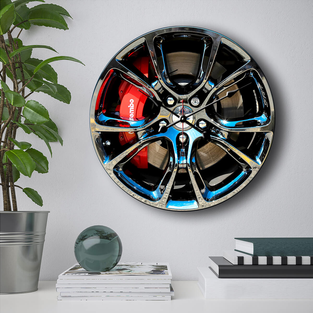 Jeep Steering Wheel Wall Clock