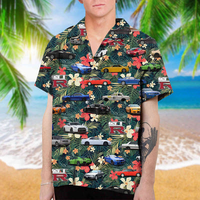 Skyline/GTR Collection Art Hawaiian Shirt