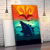Godzilla King Of The Monsters (New) Canvas Wall Art