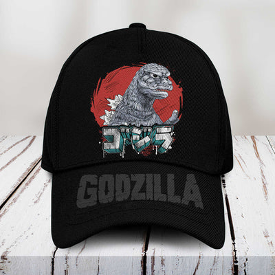 Godzilla All Over Print Sports Baseball Cap