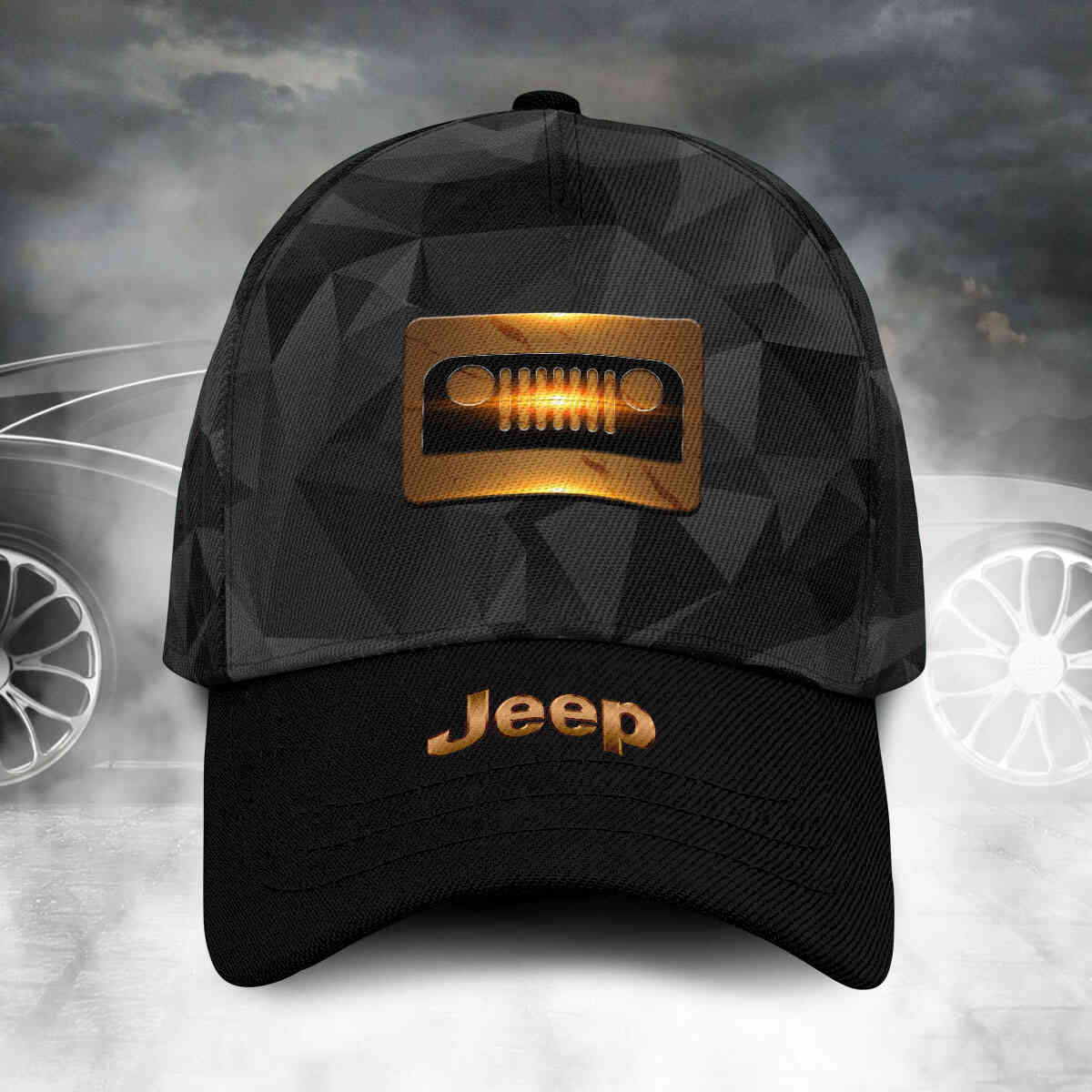 Jeep All Over Print Sports Baseball Cap