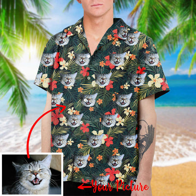 Personalized Cat Hawaiian Shirt and Beach Short