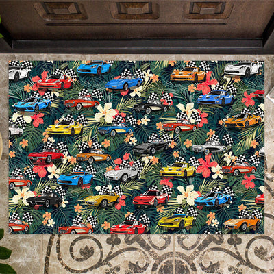 Vette Hawaiian Collection Art Doormat