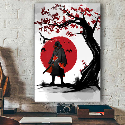 Itachi Eastern Style Canvas Wall Art