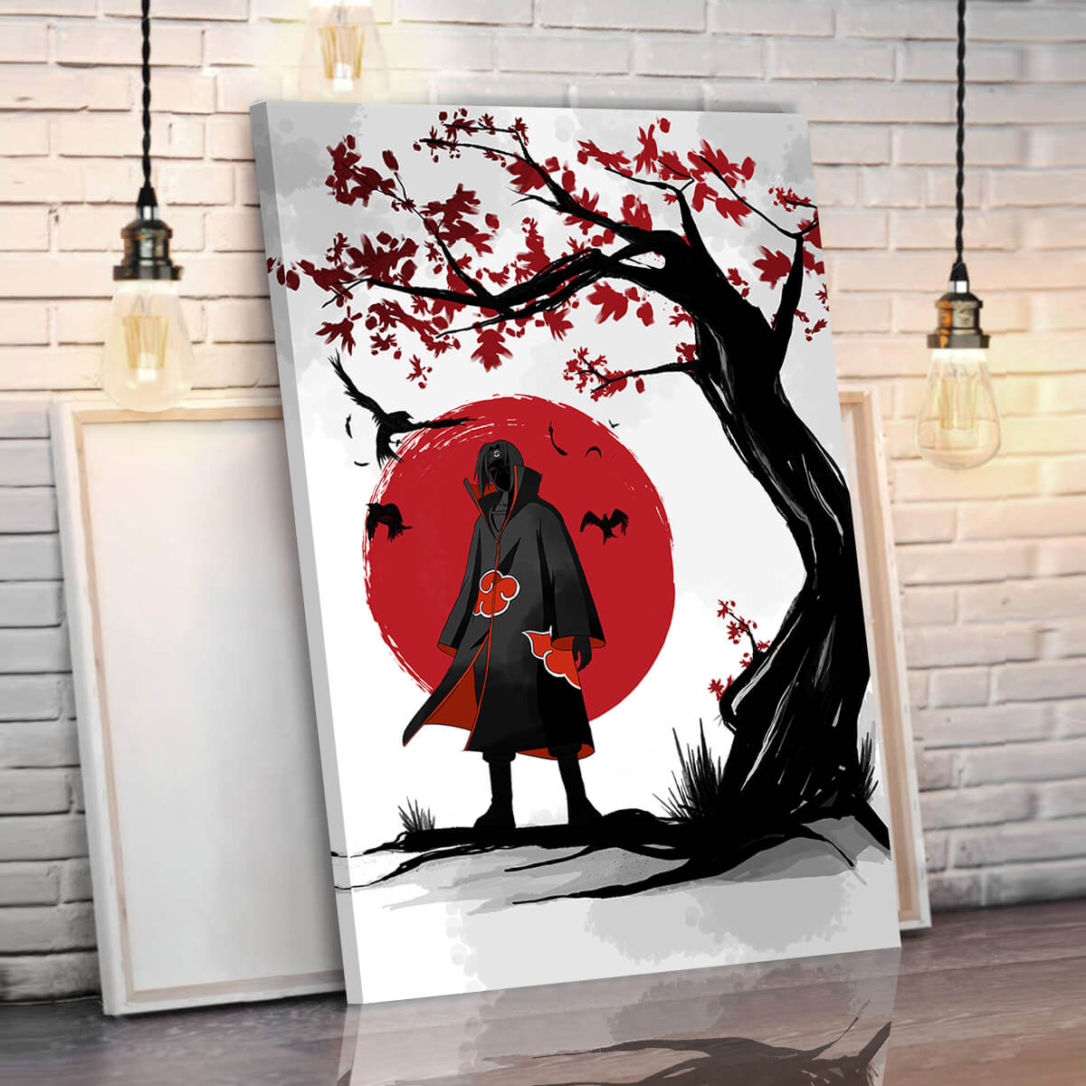 Itachi Eastern Style Canvas Wall Art