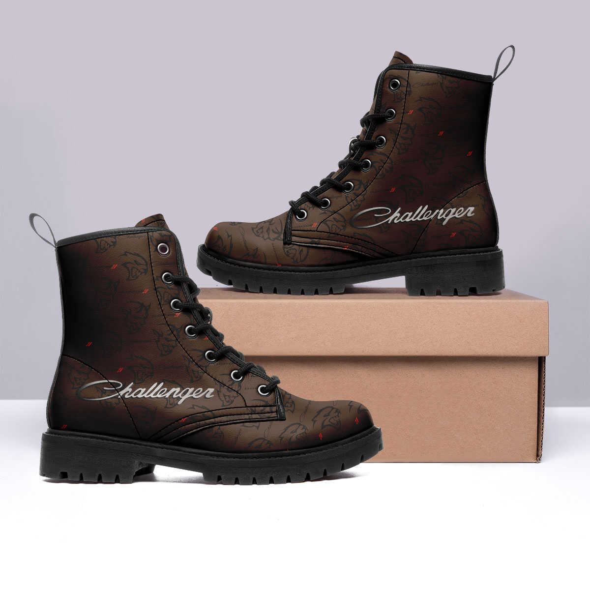 Challenger Fashionable Vegan Leather Boots