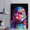 SW Multi-color Canvas Wall Art