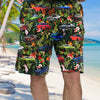 Charger Collection Art Hawaiian Shirt and Beach Short