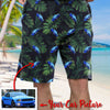 Personalized Car Collection Hawaiian Shirt and Beach Short