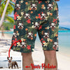 Personalized Dog Hawaiian Shirt and Beach Short