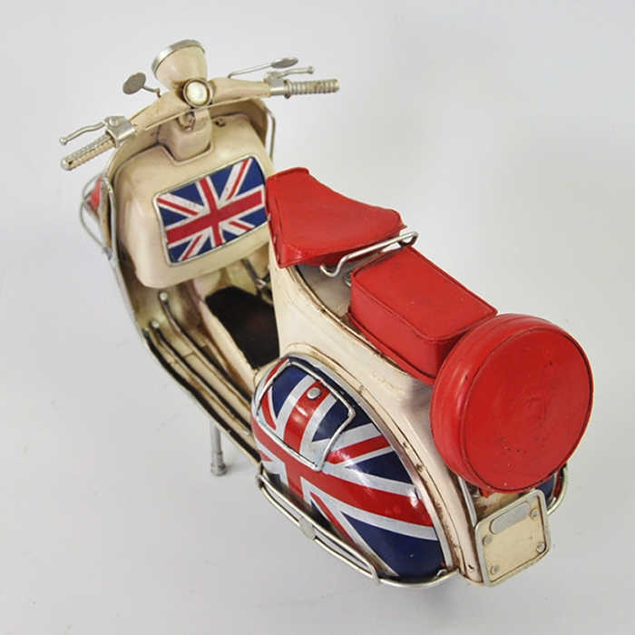 Vintage Metal Craft Scooter Model