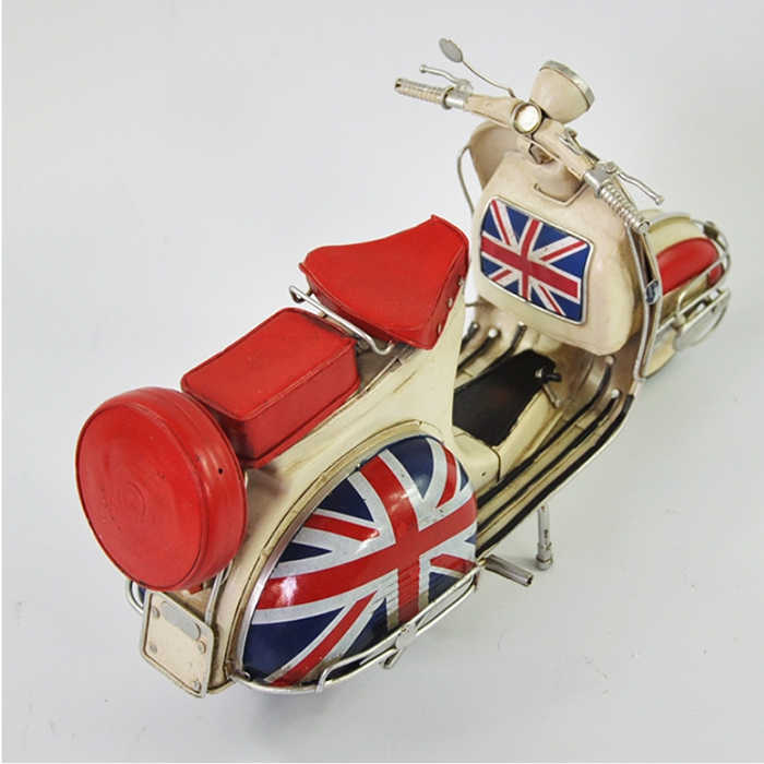 Vintage Metal Craft Scooter Model