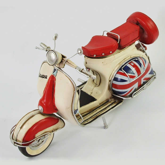 Vintage Metal Craft Scooter Model
