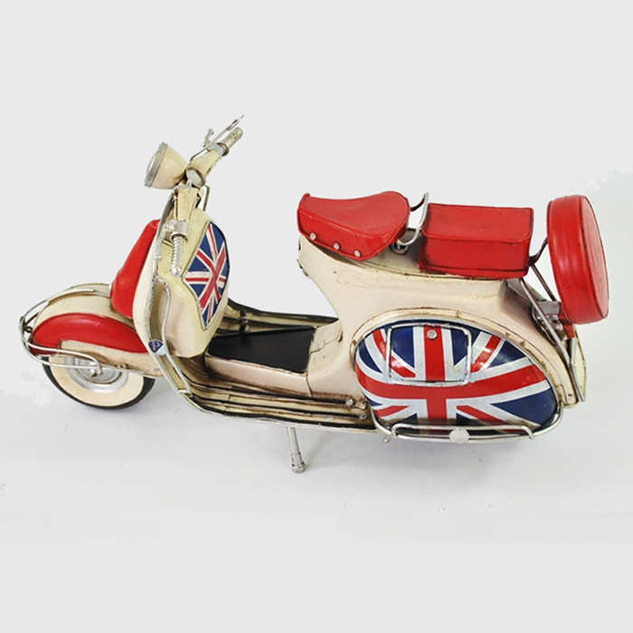 Vintage Metal Craft Scooter Model